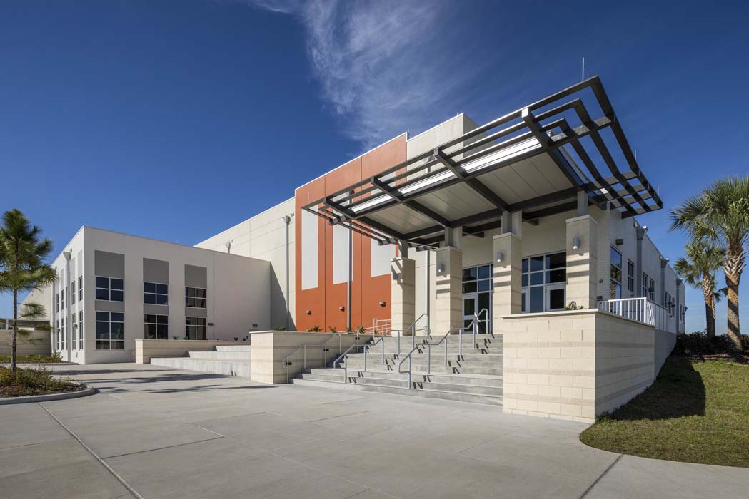 Davenport High School Exterior